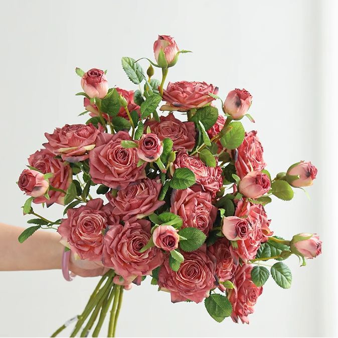 Lifelike Floral Bouquet Arrangement