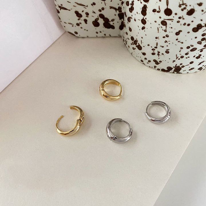 Fashionable hoop earrings with sleek design Kalsten