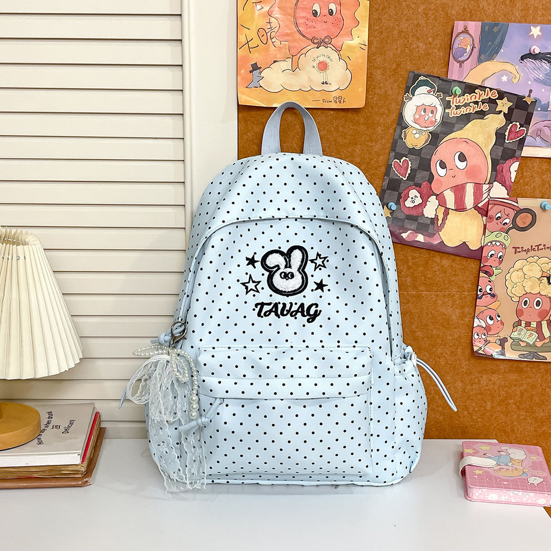 Cute Polka Dot Character Backpack Kalsten