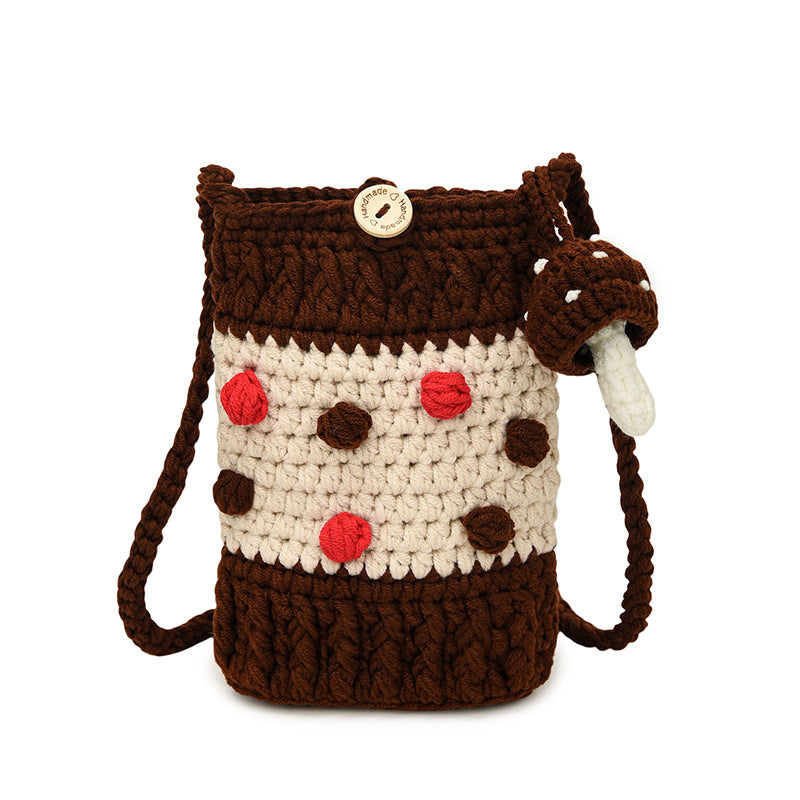 Fun Crochet Dessert-Themed Handbag