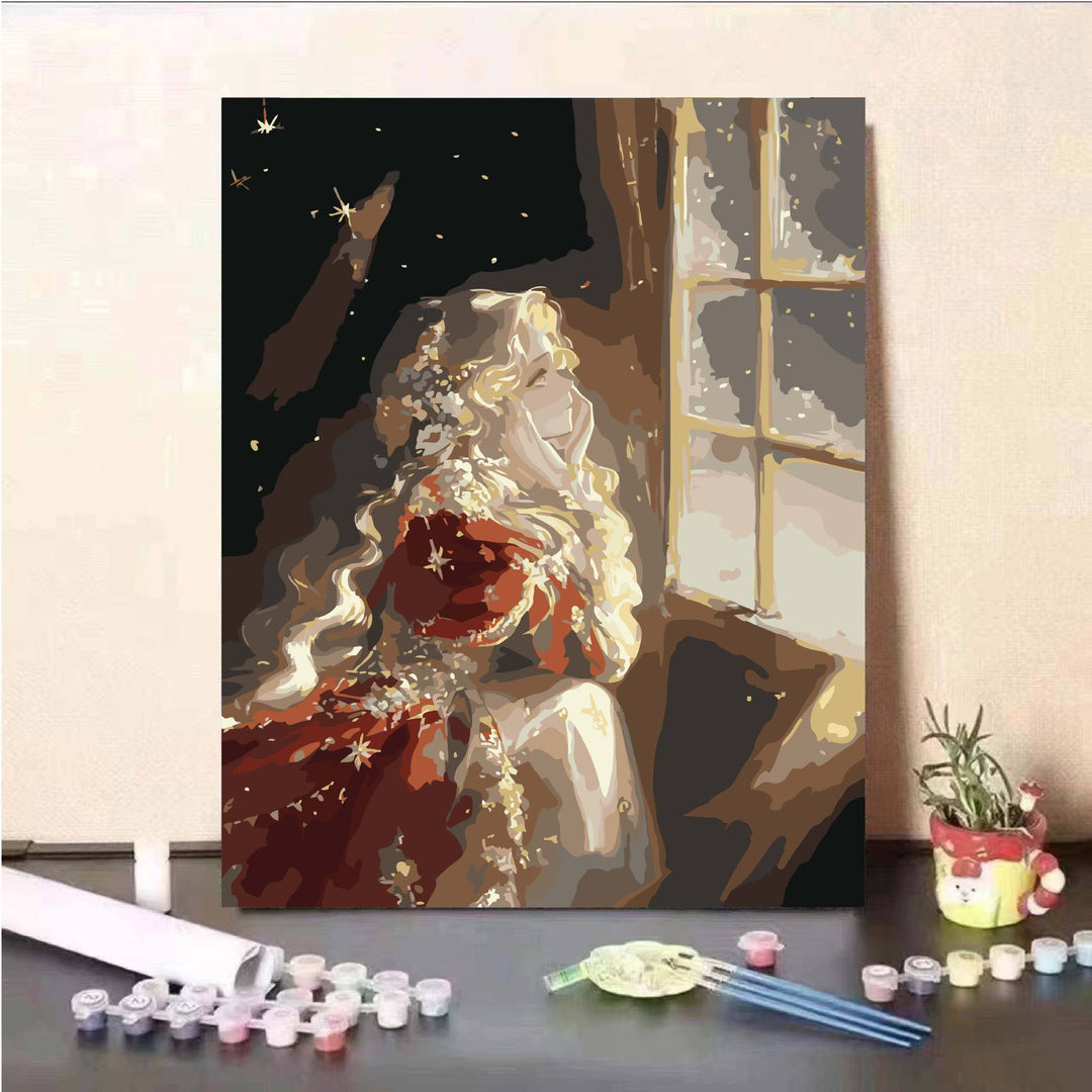 Dreamy Night Sky Canvas Art Kit Kalsten