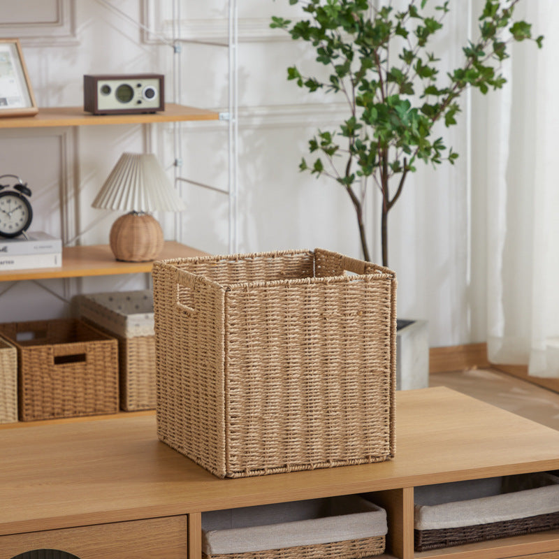 Handwoven Storage Cube Basket Kalsten