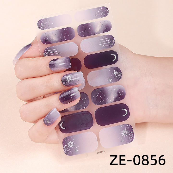 Starry Ombre Nail Wraps