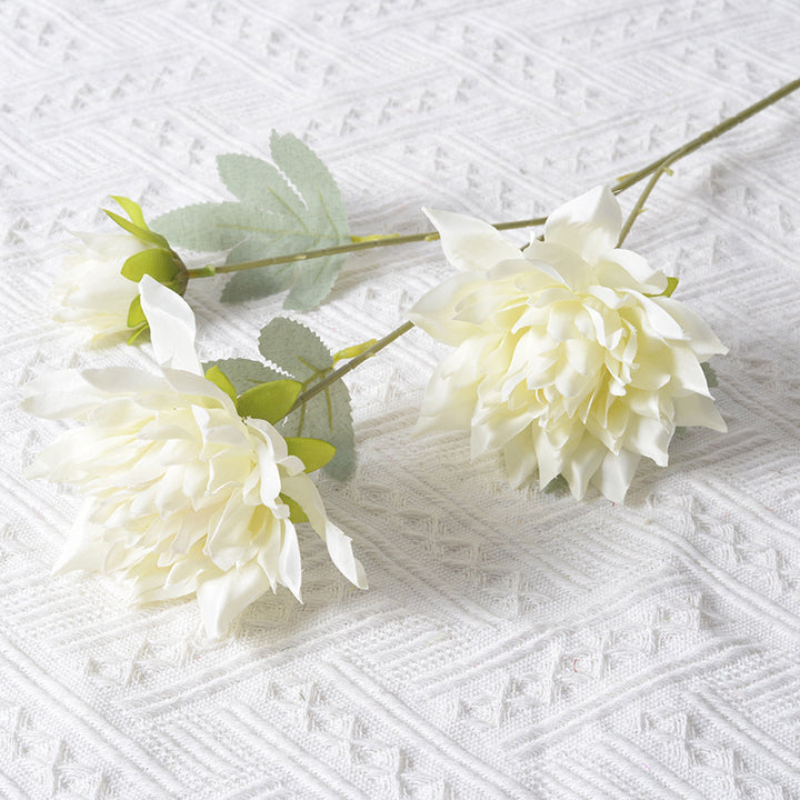 Artificial Dahlia Floral Stem