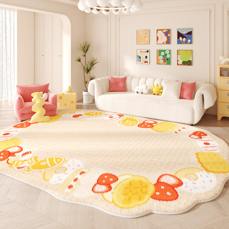 Playful Cat-Themed Area Rug