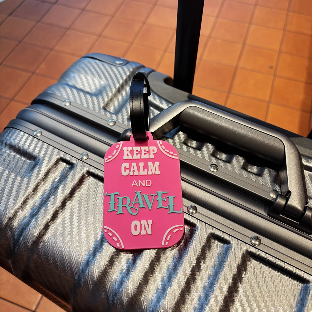 Inspirational Travel Luggage Tag Kalsten