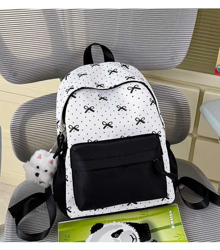 Whimsical Pattern Casual School Backpack Kalsten
