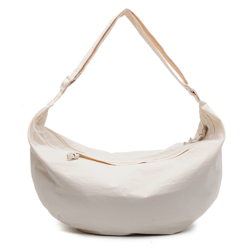 Soft Fabric Lightweight Hobo Bag