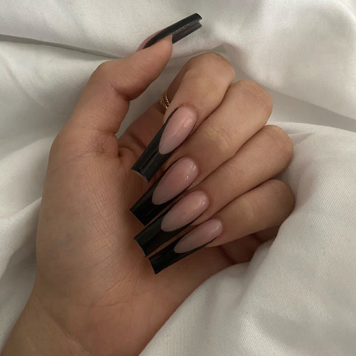 Artificial nail set with elegant ombre design Kalsten