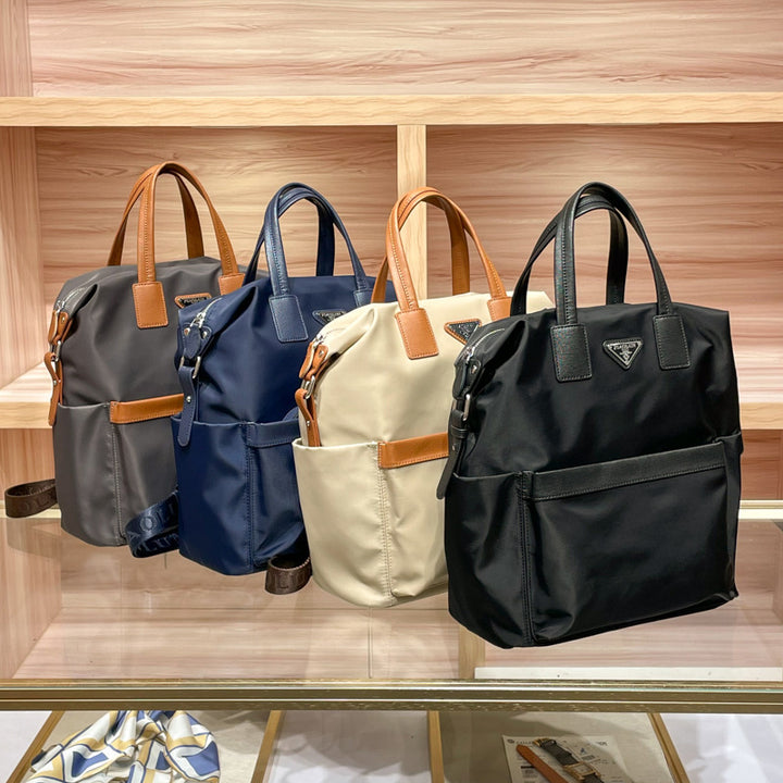 Elegant Functional Backpack with Multiple Compartments