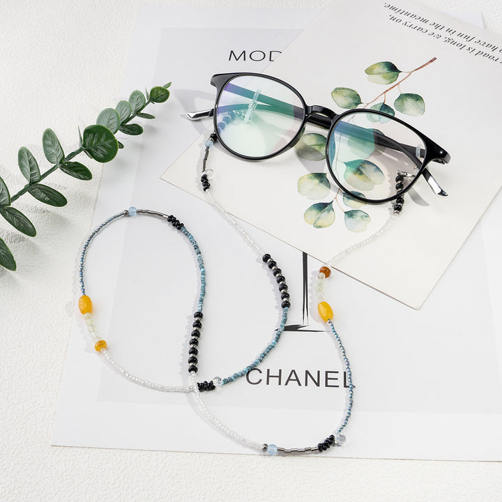 Handcrafted Beaded Eyewear Retainer Chain Kalsten