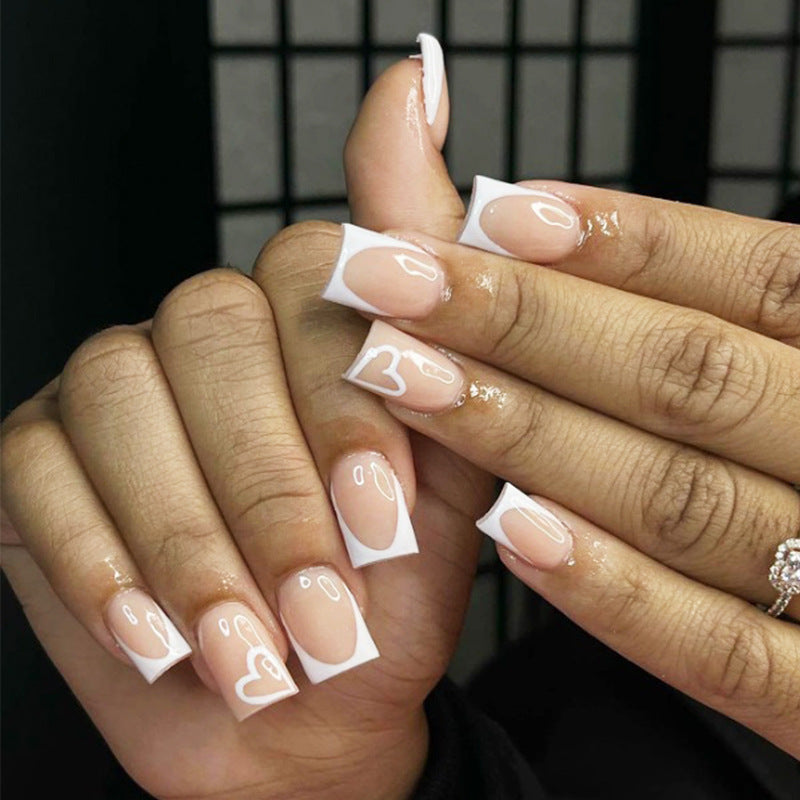Glamorous Glittery Stiletto Press-On Nails Kalsten