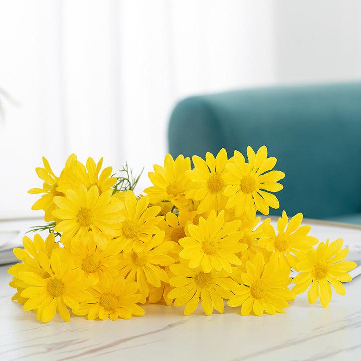 Decorative Silk Daisy Bouquet