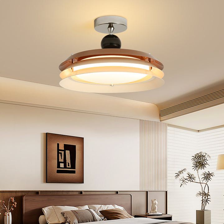 Modern Circular Flush Mount Ceiling Light
