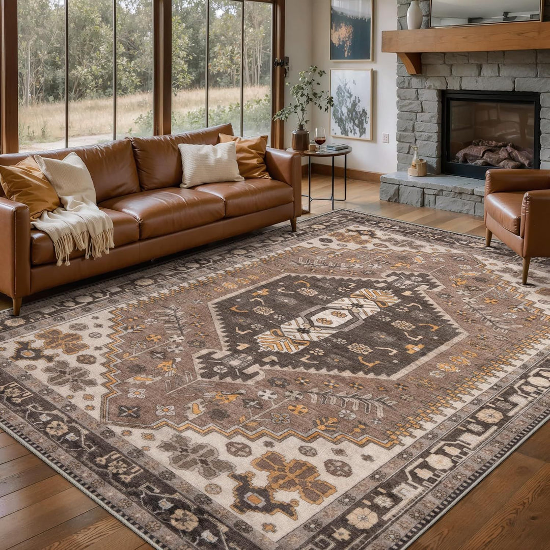 Bohemian-Inspired Area Rug