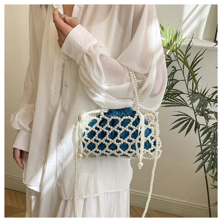 Elegant Pearled Evening Handbag