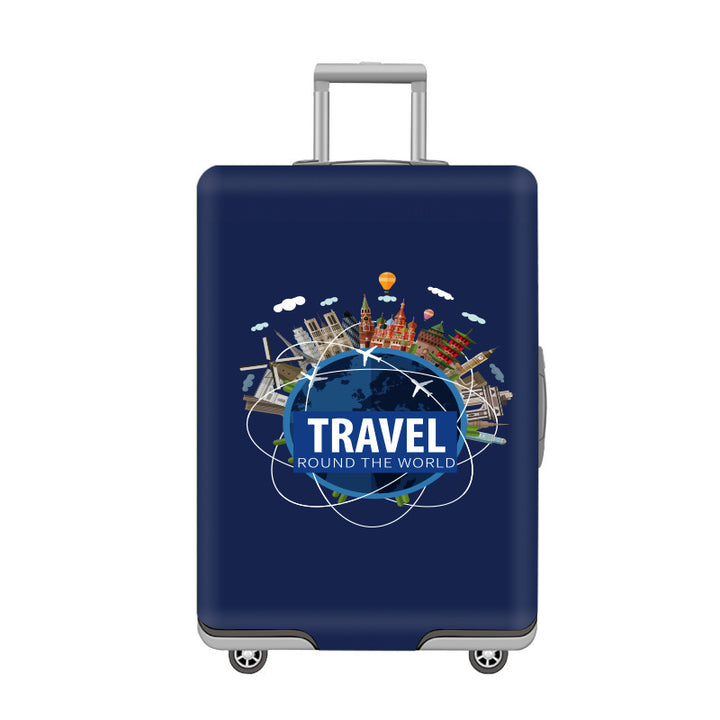 Women's hard-shell suitcase with playful cat design Kalsten