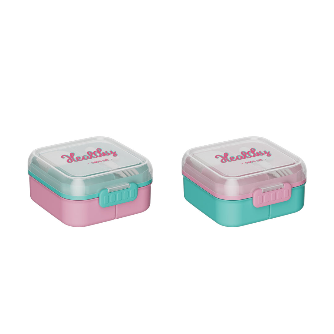 Multi-Compartment Healthy Snack Storage Box