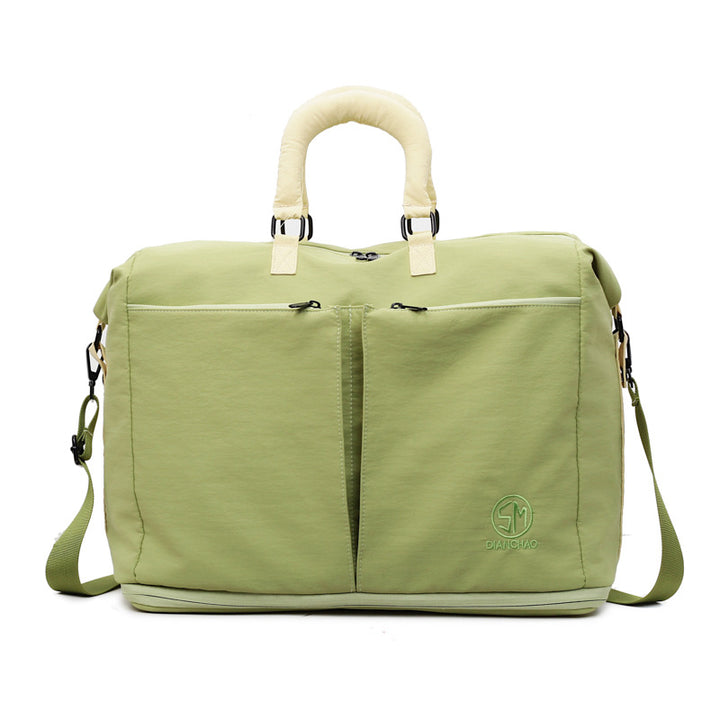 Multi-Compartment Travel Duffel Bag