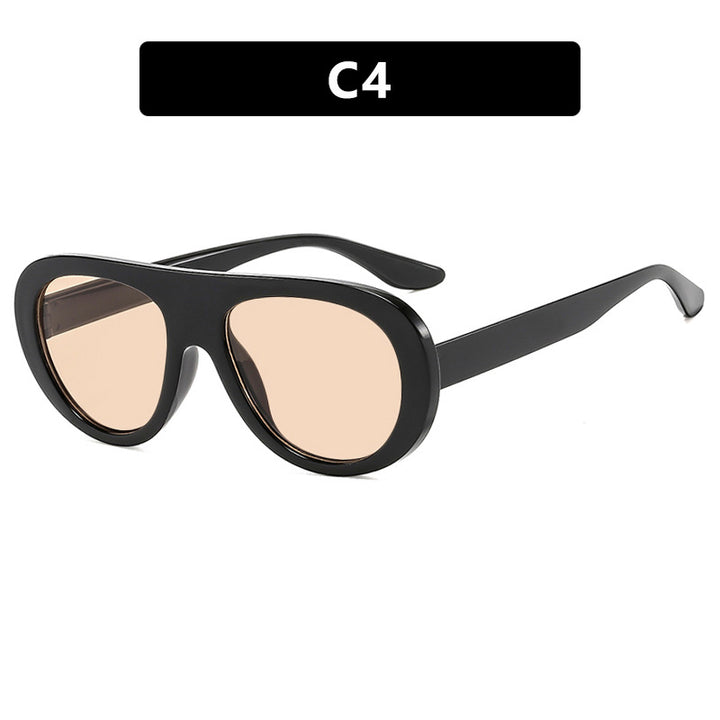 Women's fashionable oversized sunglasses with protective UV filter Kalsten