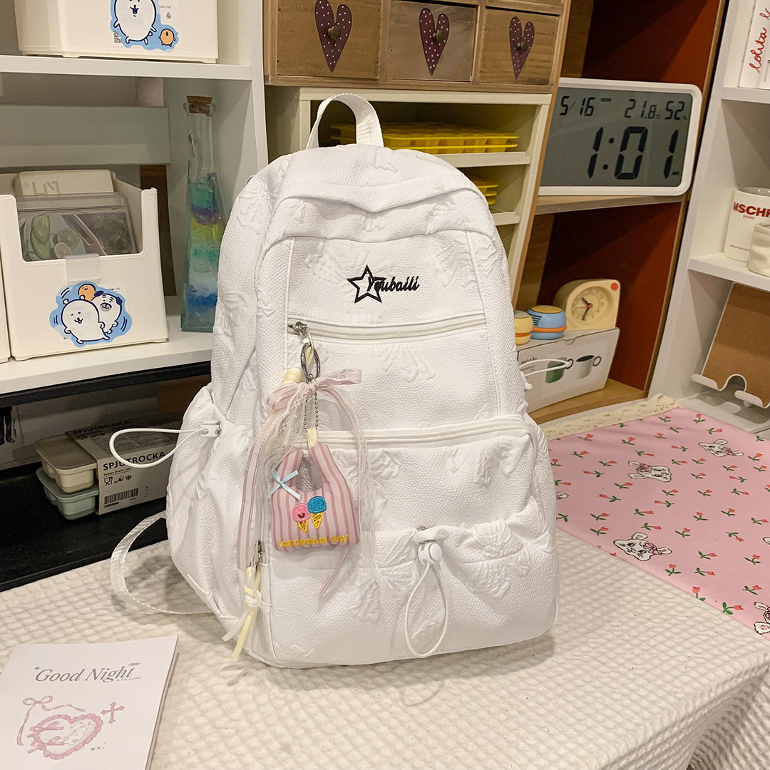 Stylish Textured Backpack Kalsten