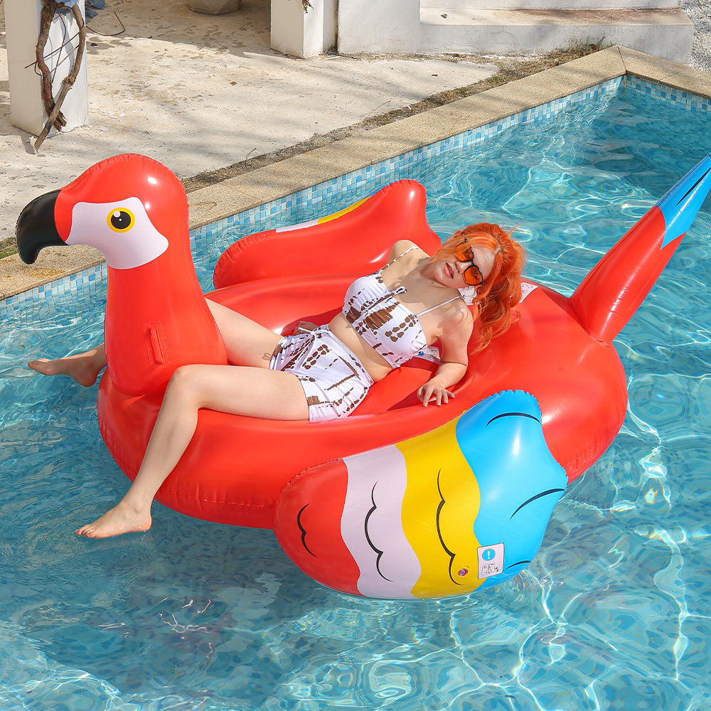 Ladies Inflatable Flamingo Swimming Island Kalsten