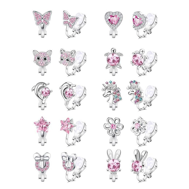 Charming Clip-On Earrings Set Kalsten