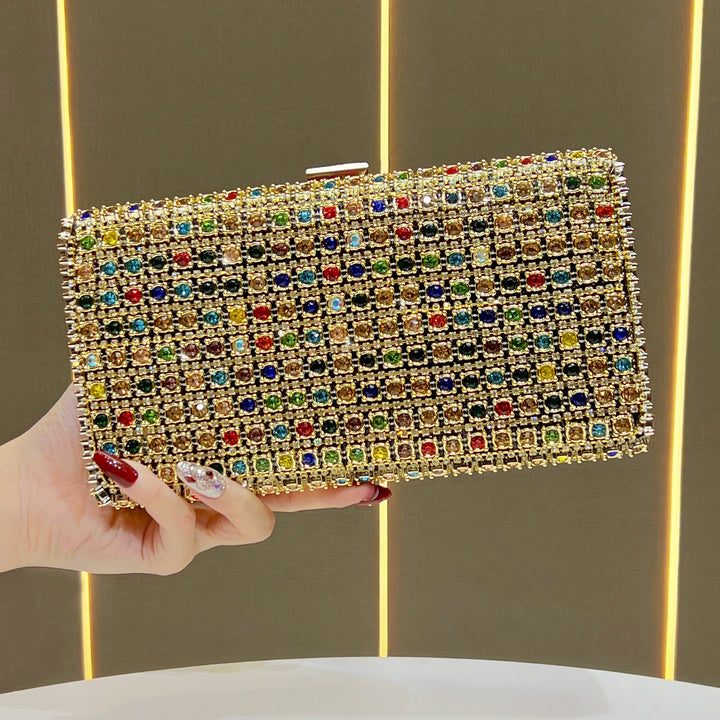 Gem-Studded Evening Clutch