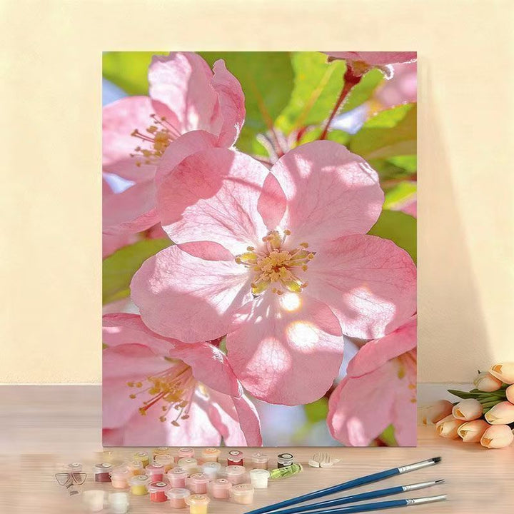 DIY Floral Painting Canvas Kit Kalsten