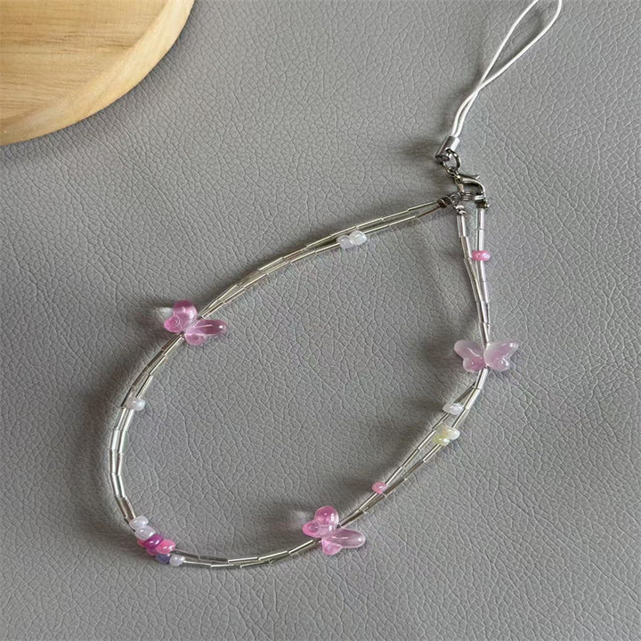 Decorative Butterfly Charm Eyewear Lanyard Kalsten