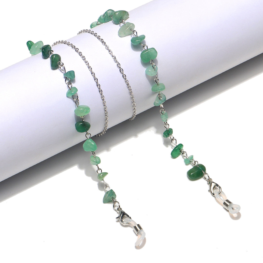 Natural Stone Beaded Eyewear Chain Kalsten