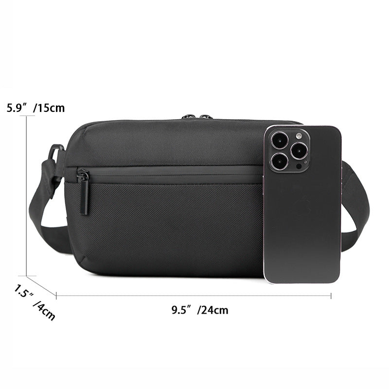Compact Sleek Messenger Sling Bag Kalsten
