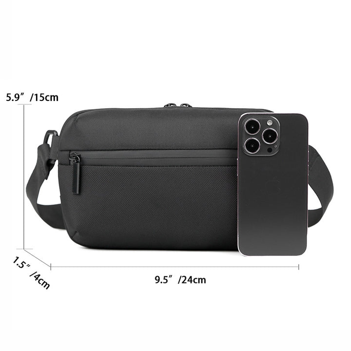 Compact Sleek Messenger Sling Bag Kalsten