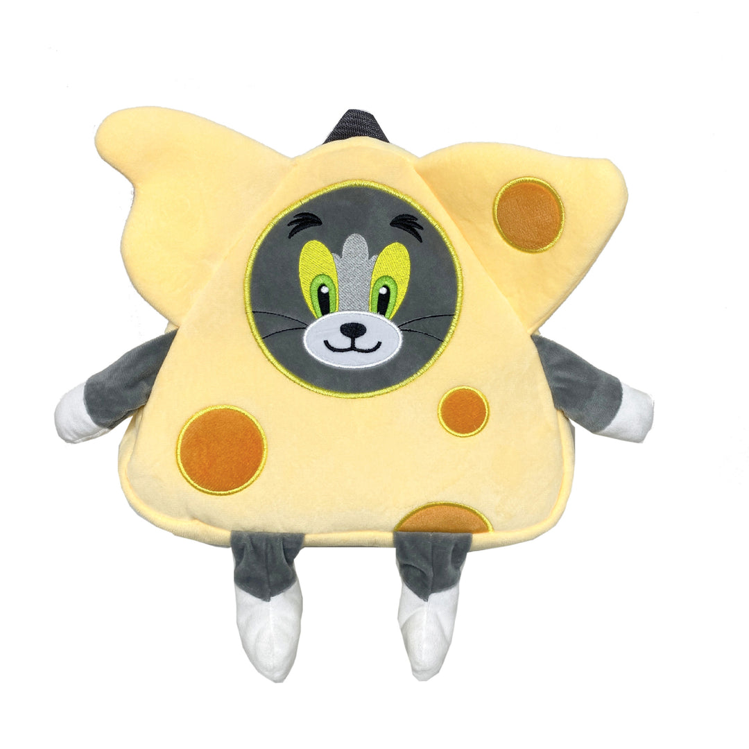 Plush Backpack in Cheese Design Kalsten