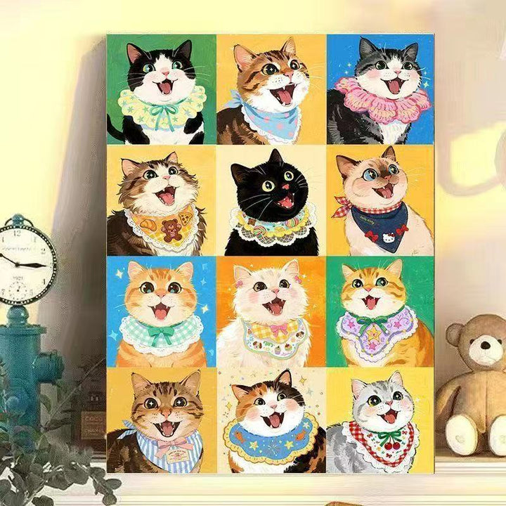 Whimsical Dog Portrait Wall Art Kalsten