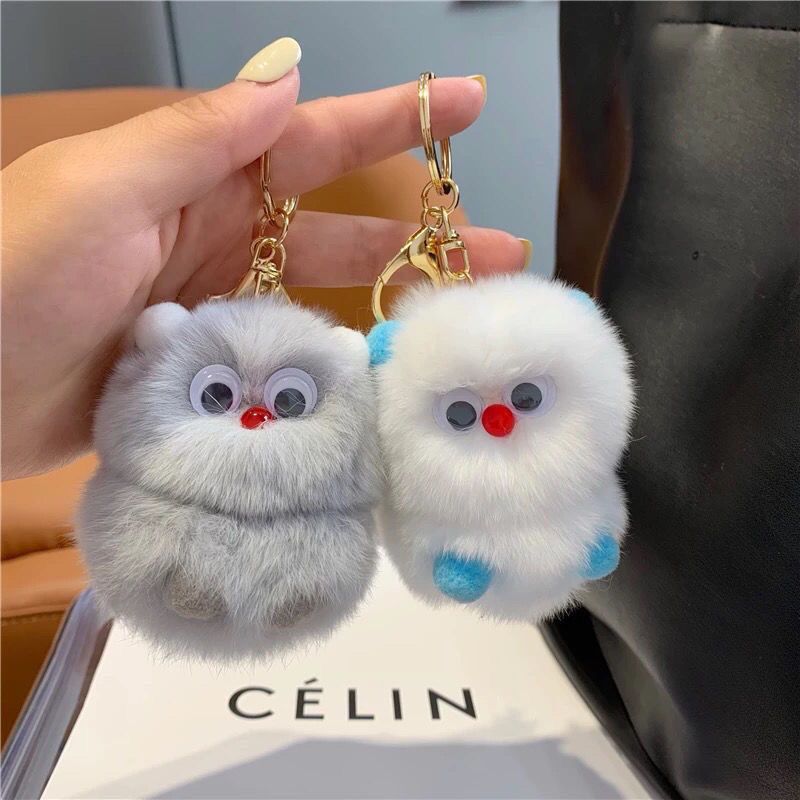 Plush Animal Keychain Accessory Kalsten