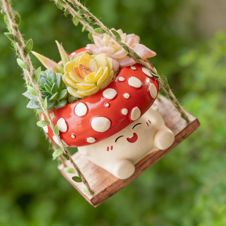 Hanging Mushroom Planter Kalsten