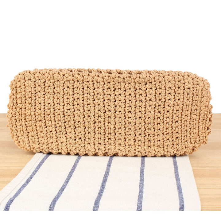 Hobo Bag Made of Handwoven Natural Material Kalsten