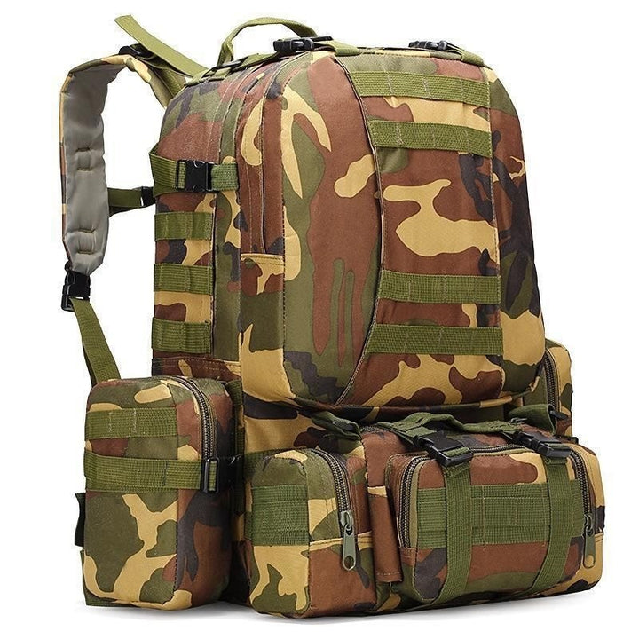Tactical Backpack With Versatile Storage Space And Modular Pockets Kalsten
