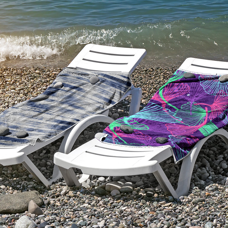 Beach towel made of skin-friendly microfiber with a creative pattern mix Kalsten