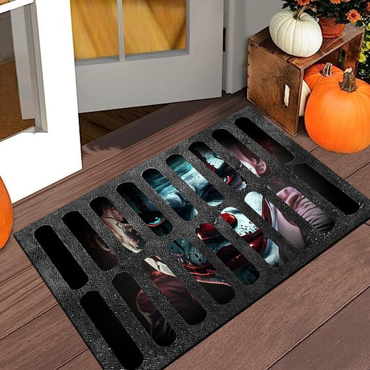 Spooky Halloween-Themed Entrance Mat
