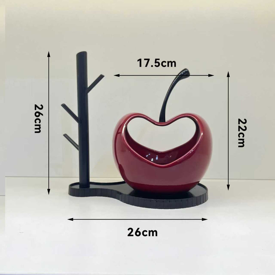 Creative Apple-Shaped Decorative Piece for Home Decor