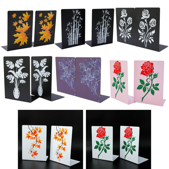 Decorative Maple Leaf Bookends