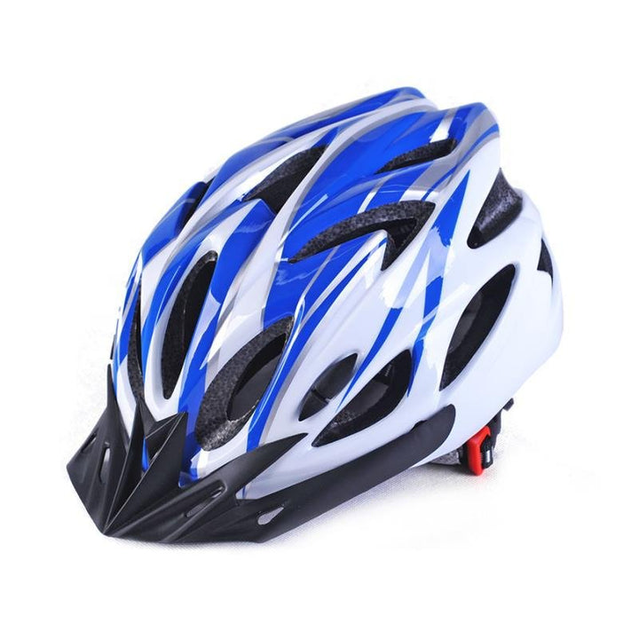 ventilated in-mold mountain cycling helmet with detachable visor and micro-adjust fit Kalsten