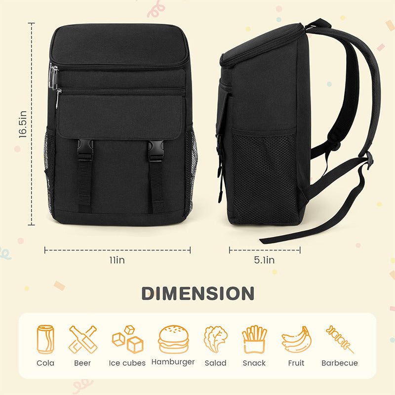 Cooler backpack with multifunctional interior Kalsten