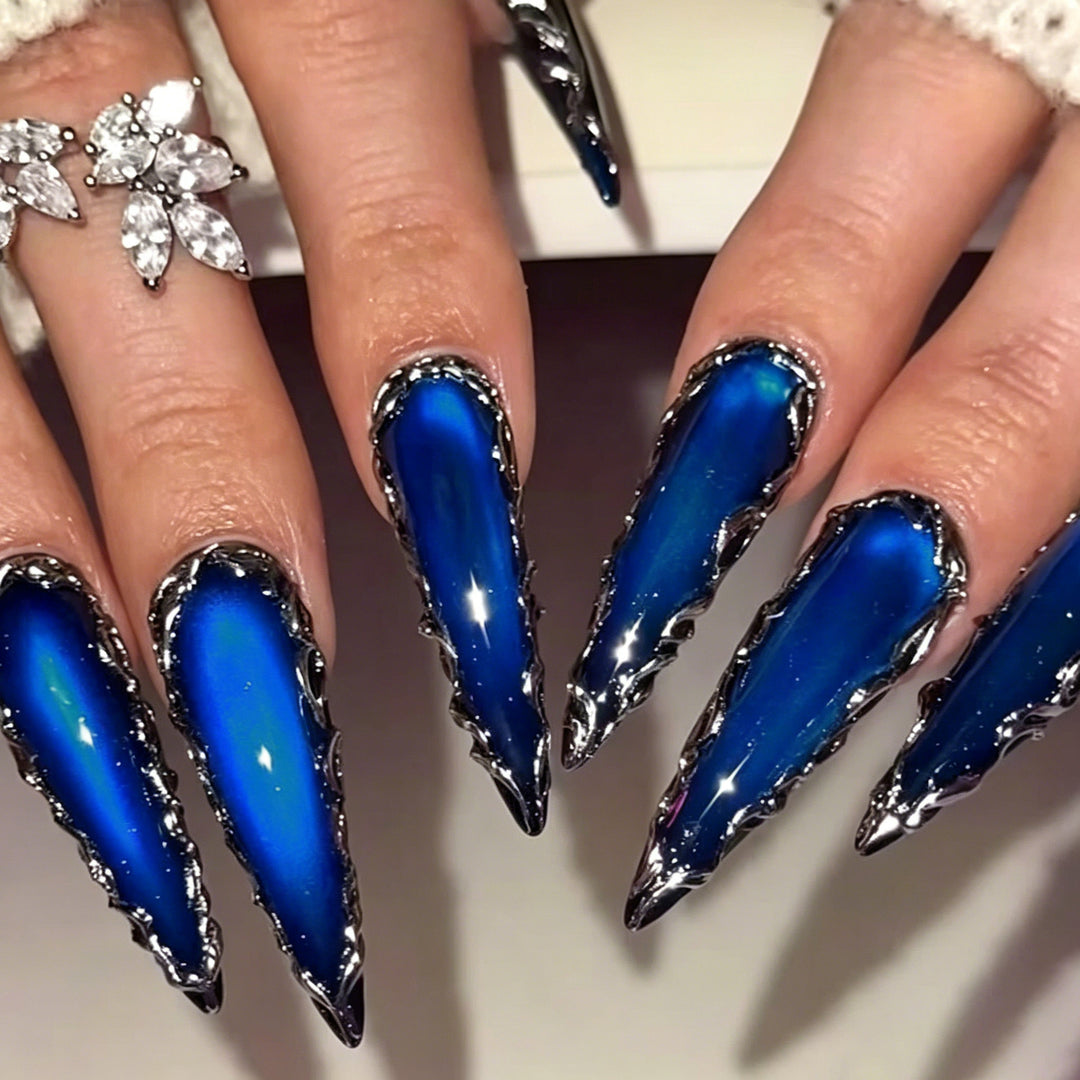 Stiletto Nail Art Design Kalsten