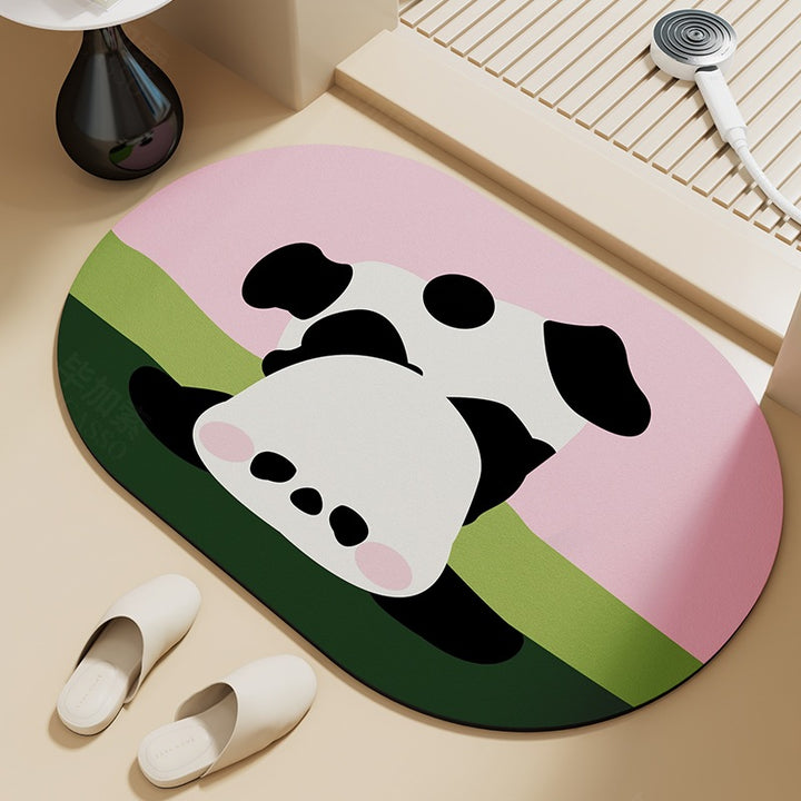 Decorative Bathroom Mat Kalsten