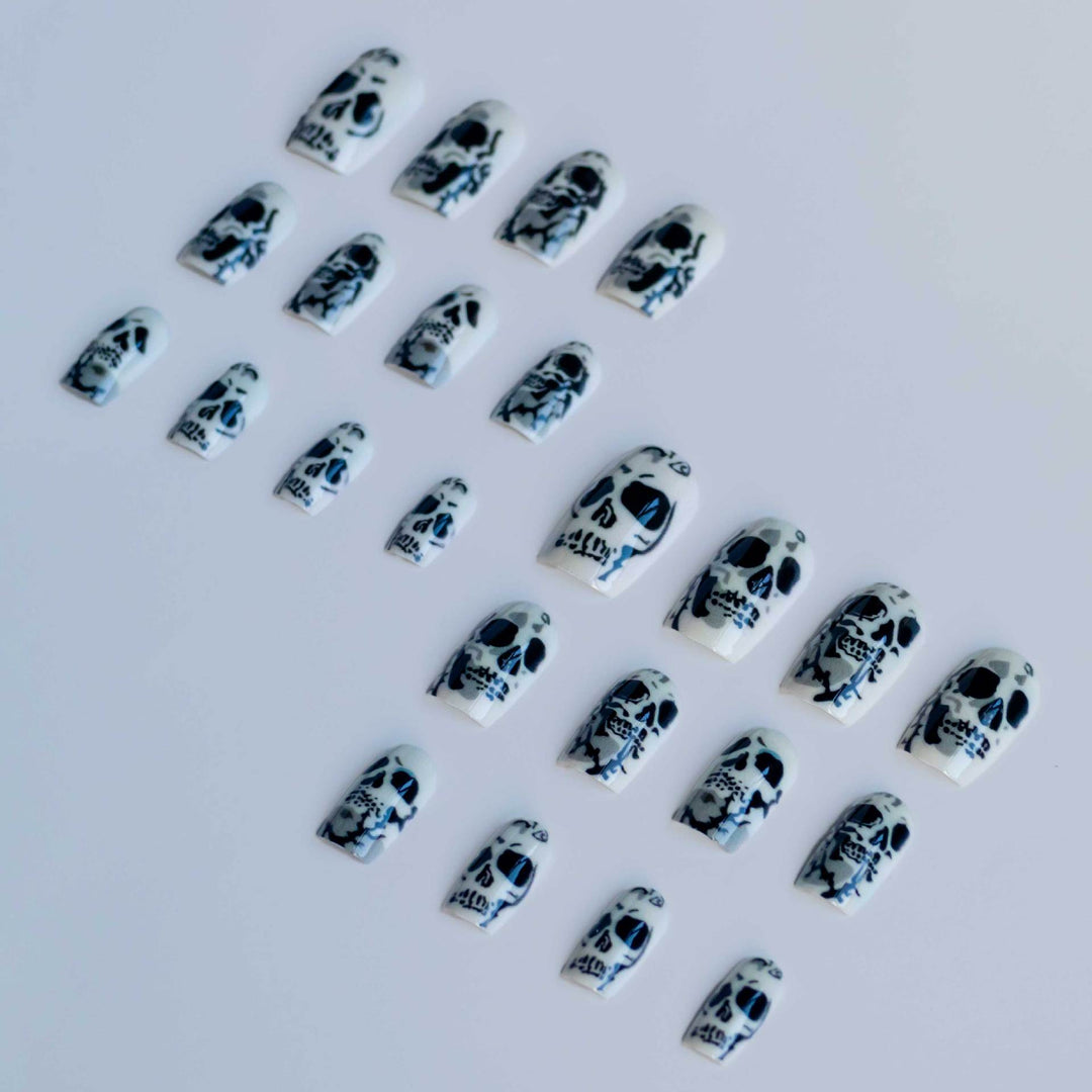 Gothic Skull Nail Art Set