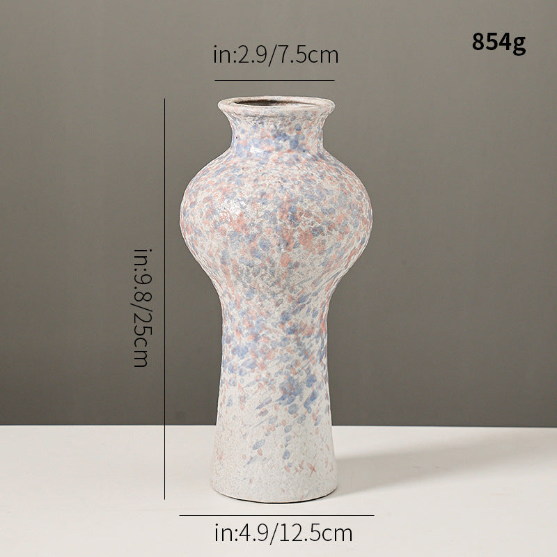 Artistic Glazed Ceramic Vase