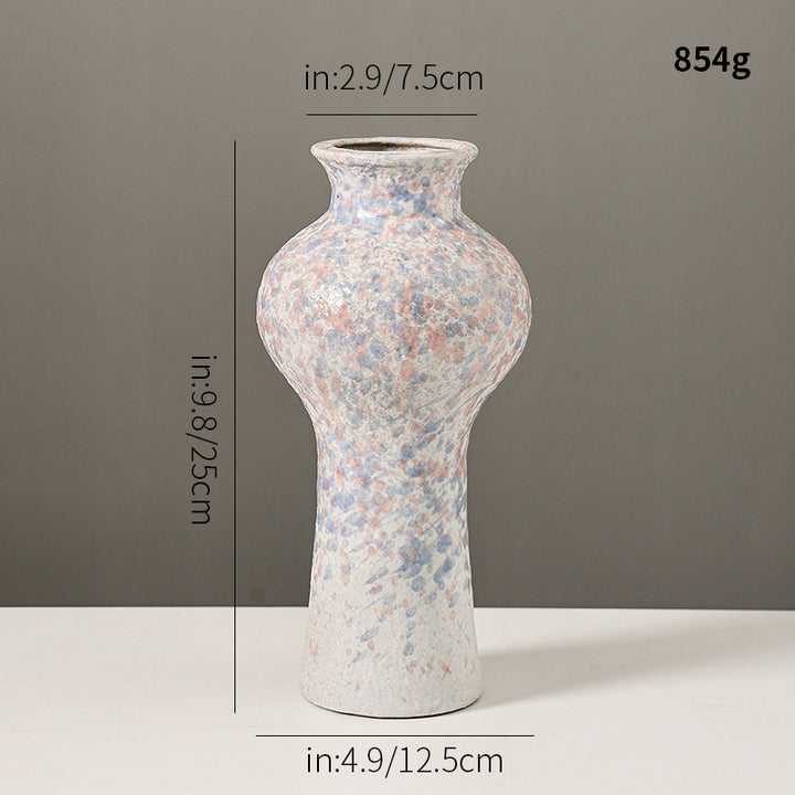 Artistic Glazed Ceramic Vase